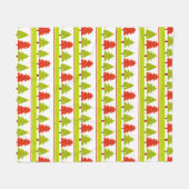 Fleece Blanket Weihnachtsbaum Designs (Vorderseite (Horizontal))