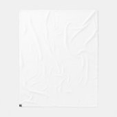Fleece Blanket - weiß (Vorderseite)
