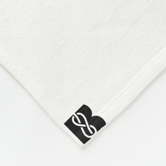 Fleece Blanket - weiß (Ecke)