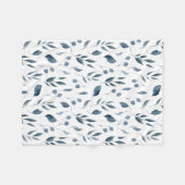 Fleece Blanket - Winter Pattern (Vorderseite (Horizontal))