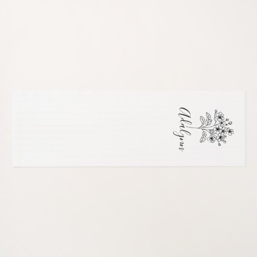 Fleece Blanket Yogamatte (Rückseite (Horizontal))