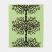 Fleece Blanket - zerbrechliche Branchen (Vorderseite)