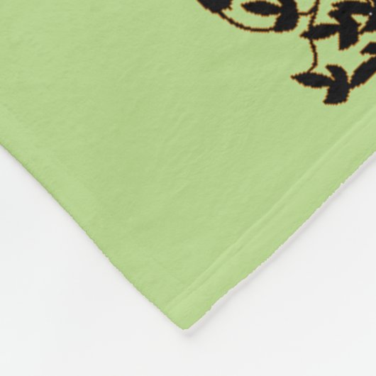 Fleece Blanket - zerbrechliche Branchen (Ecke)