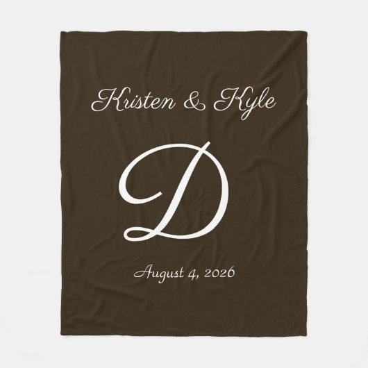 Fleece Blanket zum Jubiläum (Vorderseite)