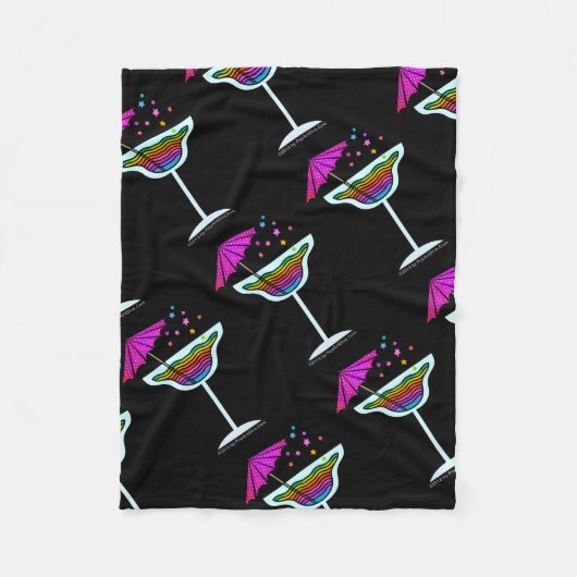 FLEECE BLANKETS - MARGARITA-DESIGN (Vorderseite)
