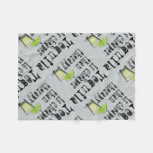FLEECE BLANKETS - TEQUILA, KÄPFER ALS THERAPIE (Vorderseite (Horizontal))