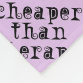 FLEECE BLANKETS - VODKA IST SCHNELLER ALS DIE THER (Ecke)