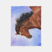 Fleece Brown Horse (Vorderseite)
