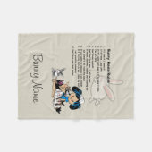 Fleece Bunny Rabbit - HouseRules Personalisiert (Vorderseite (Horizontal))