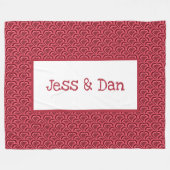 Fleece Couple Blanket (Vorderseite (Horizontal))