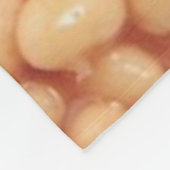 Fleece-Decke 30"" - gebackene Bohnen x40 Fleecedecke (Ecke)