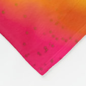 Fleece-Decke abstrakter Stil Fleecedecke (Ecke)