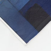 Fleece-Decke (abstraktes Design) Fleecedecke (Ecke)