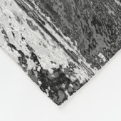Fleece-Decke – abstraktes Design roter Puls Fleecedecke (Ecke)