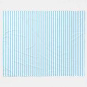 Fleece decke Clearwater Streifen Capri blau (Vorderseite (Horizontal))
