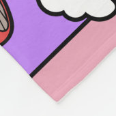 Fleece-Decke Fleecedecke (Ecke)