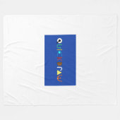 Fleece-Decke Fleecedecke (Vorderseite (Horizontal))