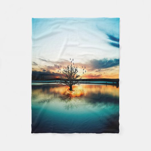 Fleece-Decke Fleecedecke (Vorderseite)