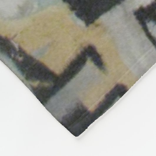 Fleece-Decke Fleecedecke (Ecke)