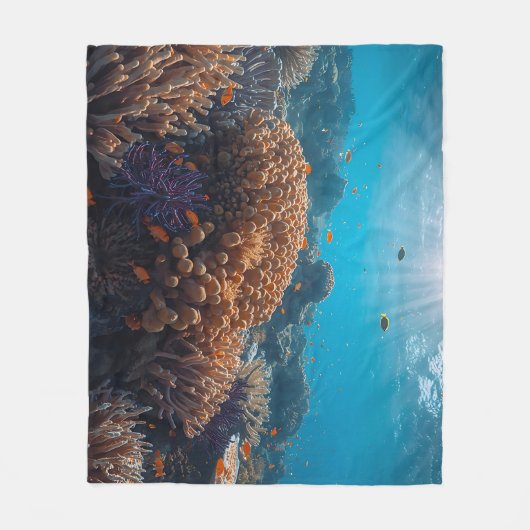Fleece-Decke Fleecedecke (Vorderseite)