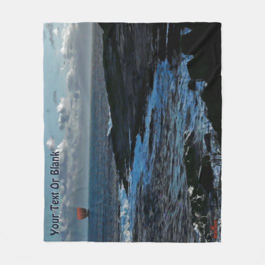 Fleece-Decke Fleecedecke (Vorderseite)