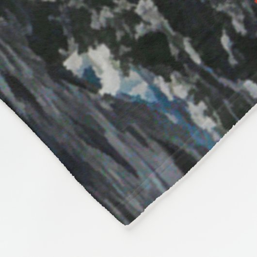 Fleece-Decke Fleecedecke (Ecke)