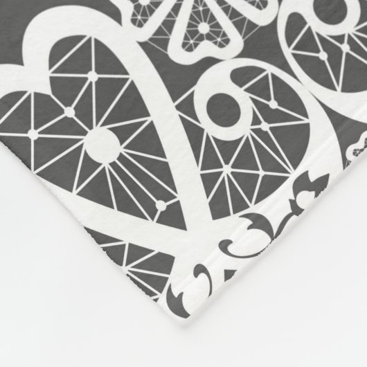 Fleece-Decke Fleecedecke (Ecke)