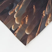 Fleece-Decke Fleecedecke (Ecke)