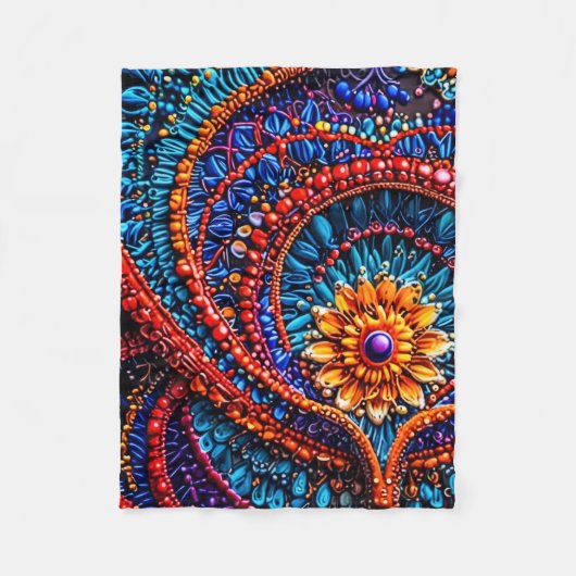 Fleece-Decke Fleecedecke (Vorderseite)