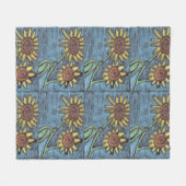 Fleece-Decke Fleecedecke (Vorderseite (Horizontal))