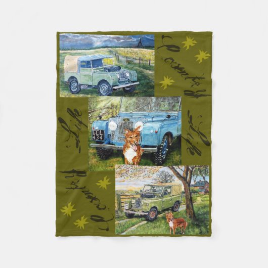 Fleece-Decke Fleecedecke (Vorderseite)