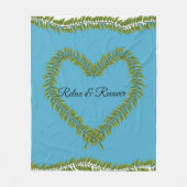 Fleece-Decke Fleecedecke (Vorderseite)