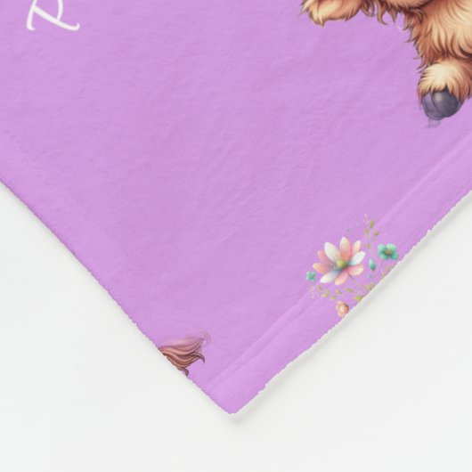 Fleece-Decke Fleecedecke (Ecke)