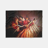 Fleece-Decke Fleecedecke (Vorderseite (Horizontal))