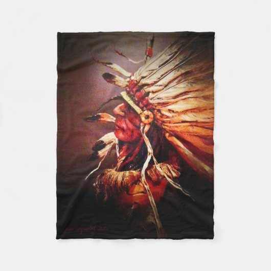 Fleece-Decke Fleecedecke (Vorderseite)