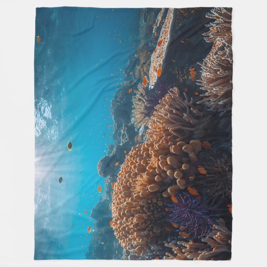 Fleece-Decke Fleecedecke (Vorderseite)