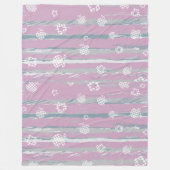 Fleece-Decke (Groß 152 cm x 203 cm) – Gingham Orch Fleecedecke (Vorderseite)
