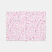 Fleece-Decke Hellrosa Fleecedecke (Vorderseite (Horizontal))