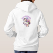 Fleece-Decke Hoodie (Rückseite)