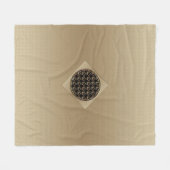Fleece-Decke mit chinesischem Symbol Fledermaus Fleecedecke (Vorderseite (Horizontal))