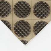 Fleece-Decke mit chinesischem Symbol für Fledermau Fleecedecke (Ecke)