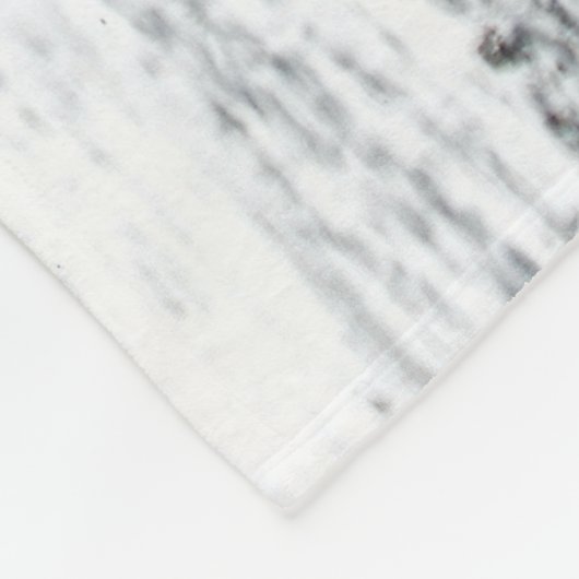 Fleece-Decke mit Grizzlybären Fleecedecke (Ecke)