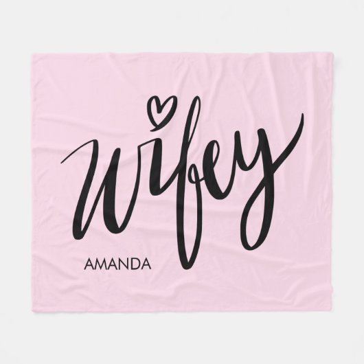 Fleece-Decke mit personalisiertem Namen als Gesche Fleecedecke (Vorderseite (Horizontal))