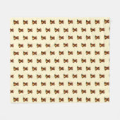 Fleece-Decke mit süßen Bären Fleecedecke (Vorderseite (Horizontal))