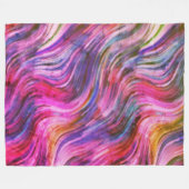 Fleece-Decke mit Tintenklecksen Fleecedecke (Vorderseite (Horizontal))