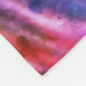 Fleece-Decke mit Tintenklecksen Fleecedecke (Ecke)