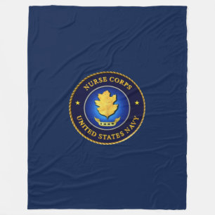 FLEECE-DECKE NAVY NURSE CORP FLEECEDECKE
