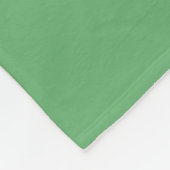 Fleece-Decke - Olivgrün Fleecedecke (Ecke)