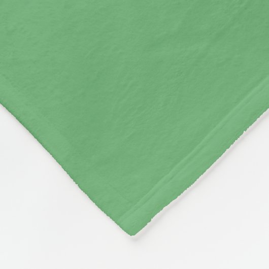 Fleece-Decke - Olivgrün Fleecedecke (Ecke)