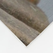 Fleece-Decke/roter Panda Fleecedecke (Ecke)